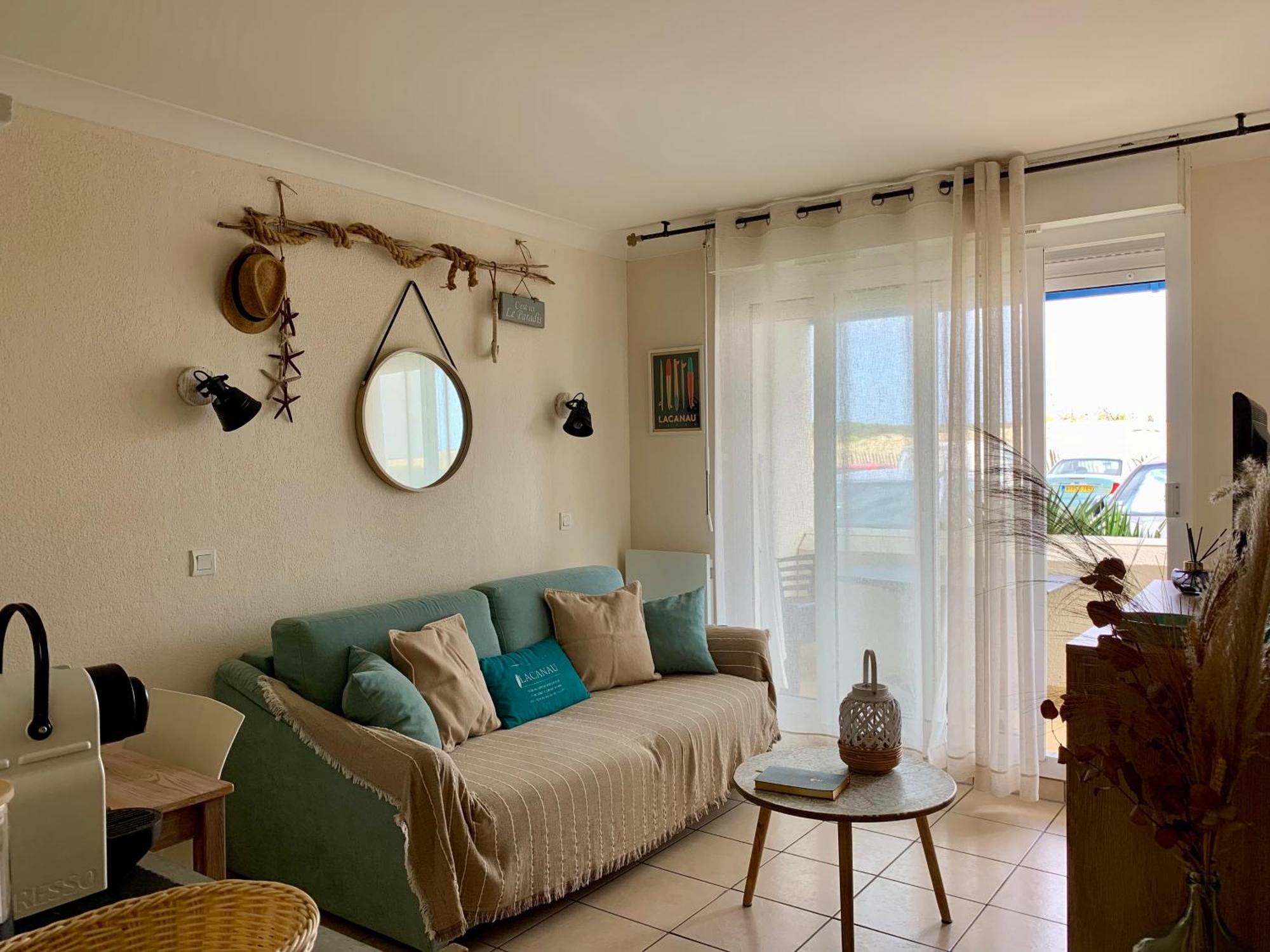 Appartement Rez-De-Chaussee Entre Dunes Et Ocean 라카노오세앙 외부 사진